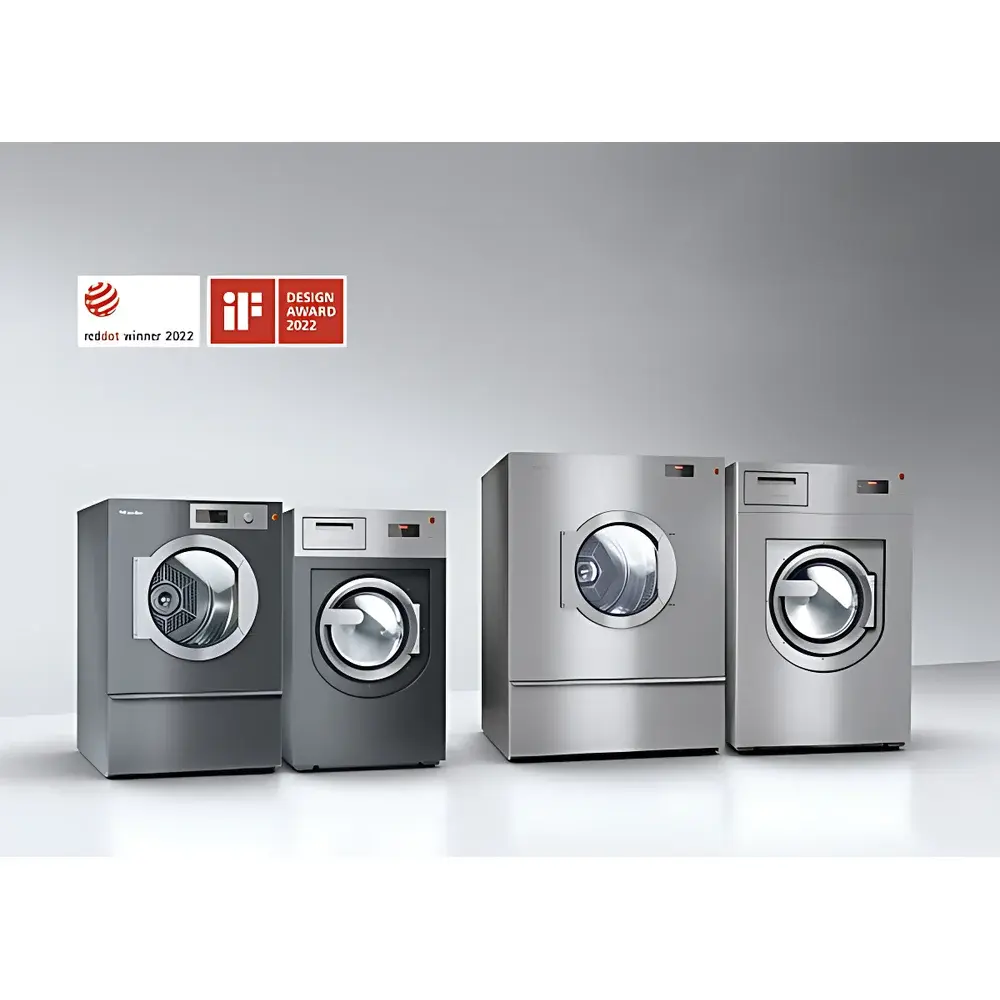 Miele Professional New Benchmark Series Laundry Washer-Extractor and Dryer System