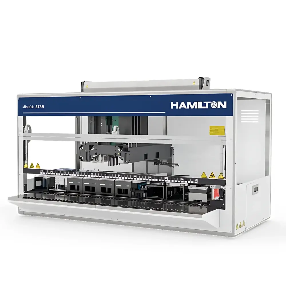 Hamilton NGS STAR Fully Automated Sample Preparation System for Next-Generation Sequencing Library Construction