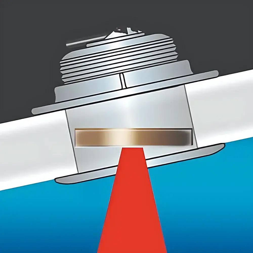 AIRMAR SS175MW Chirp-Ready Medium-Widebeam Through-Hull Sonar Transducer