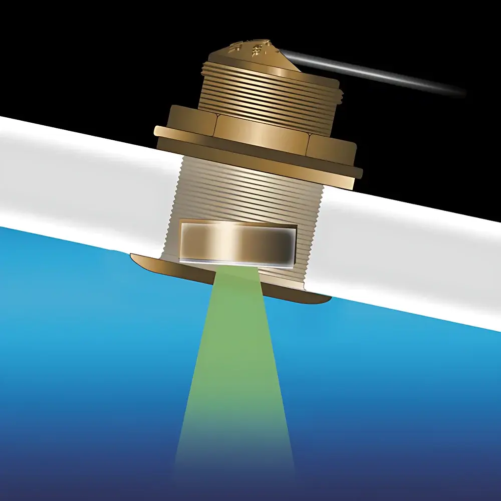 AIRMAR B175MW Chirp-Ready Mid-Frequency Wide-Beam Through-Hull Transducer