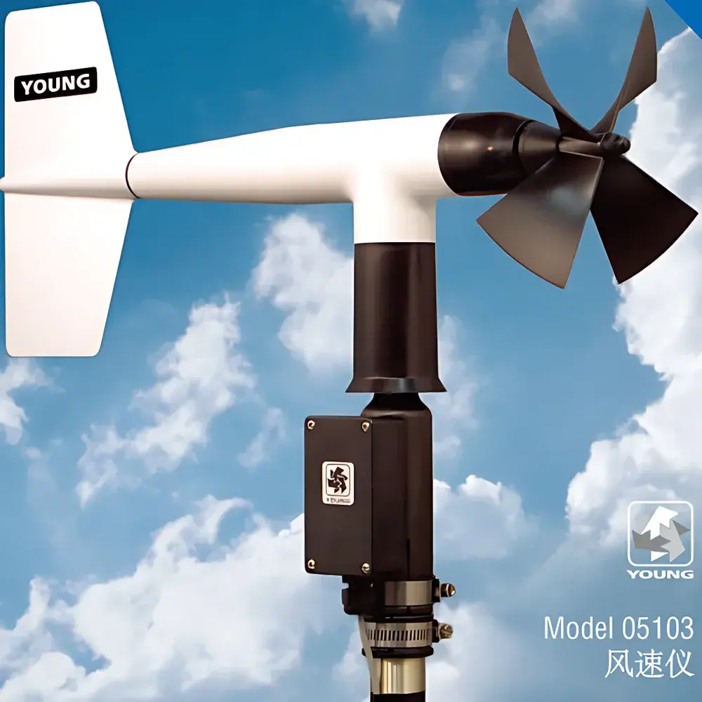 R.M. Young 05103 High-Performance Propeller Anemometer