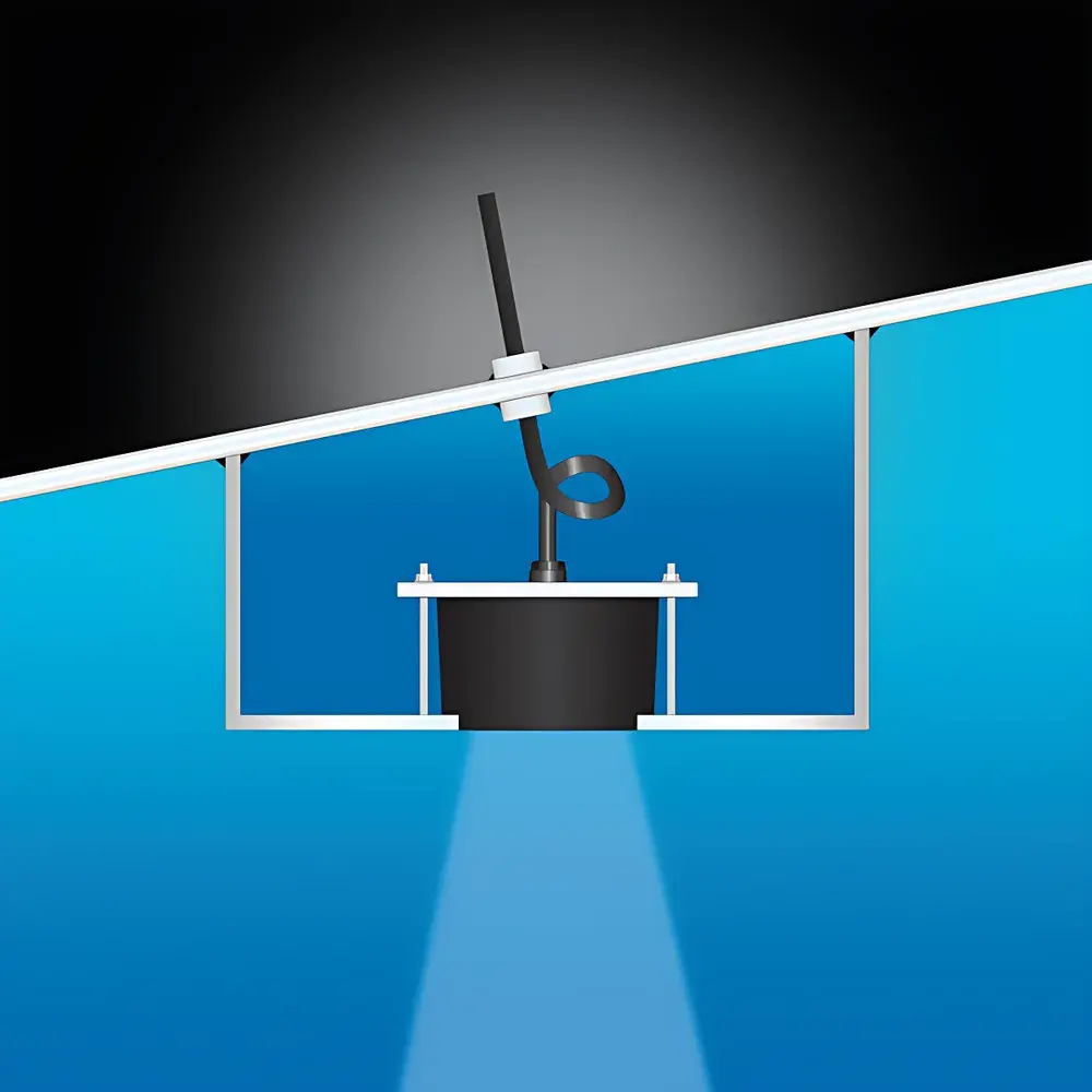 AIRMAR CM265LH Dual-Frequency Chirp Through-Hull Depth Sounder
