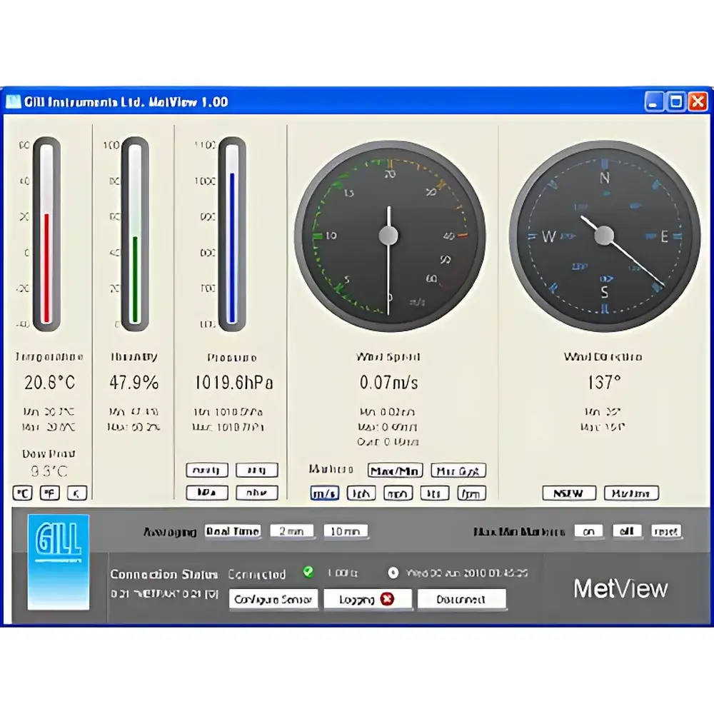 Gill MetPak II Ultrasonic Weather Station