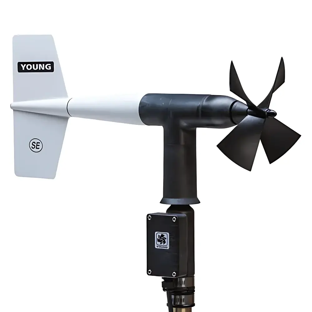 R.M. Young Model 09106 Serial Output Cup Anemometer with Ceramic Bearing