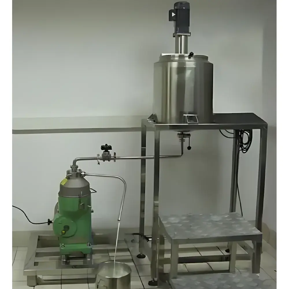 Italian-Made SE03.0V Benchtop Disc Stack Centrifuge for Continuous Liquid-Liquid-Solid Separation