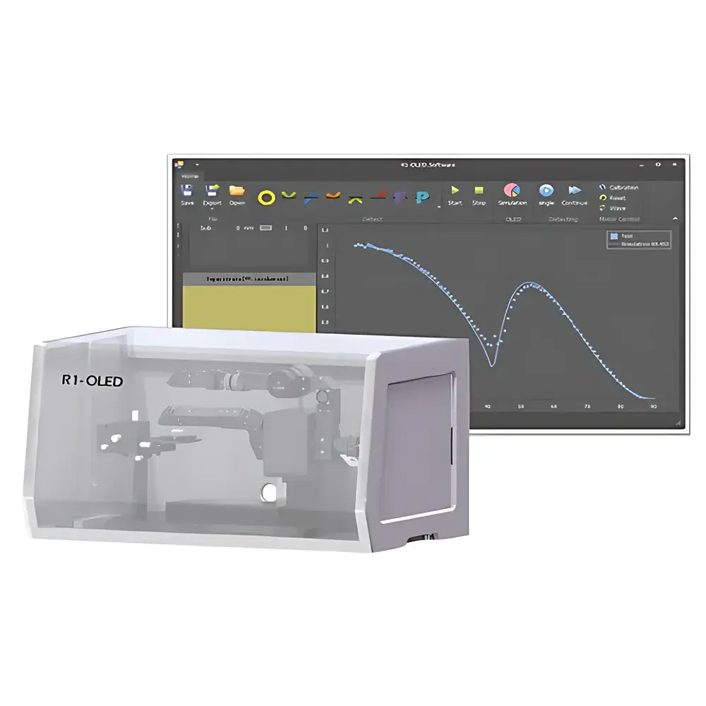 IdeaOptics R1-OLED Angular-Resolved Spectrometer for Organic Light-Emitting Materials