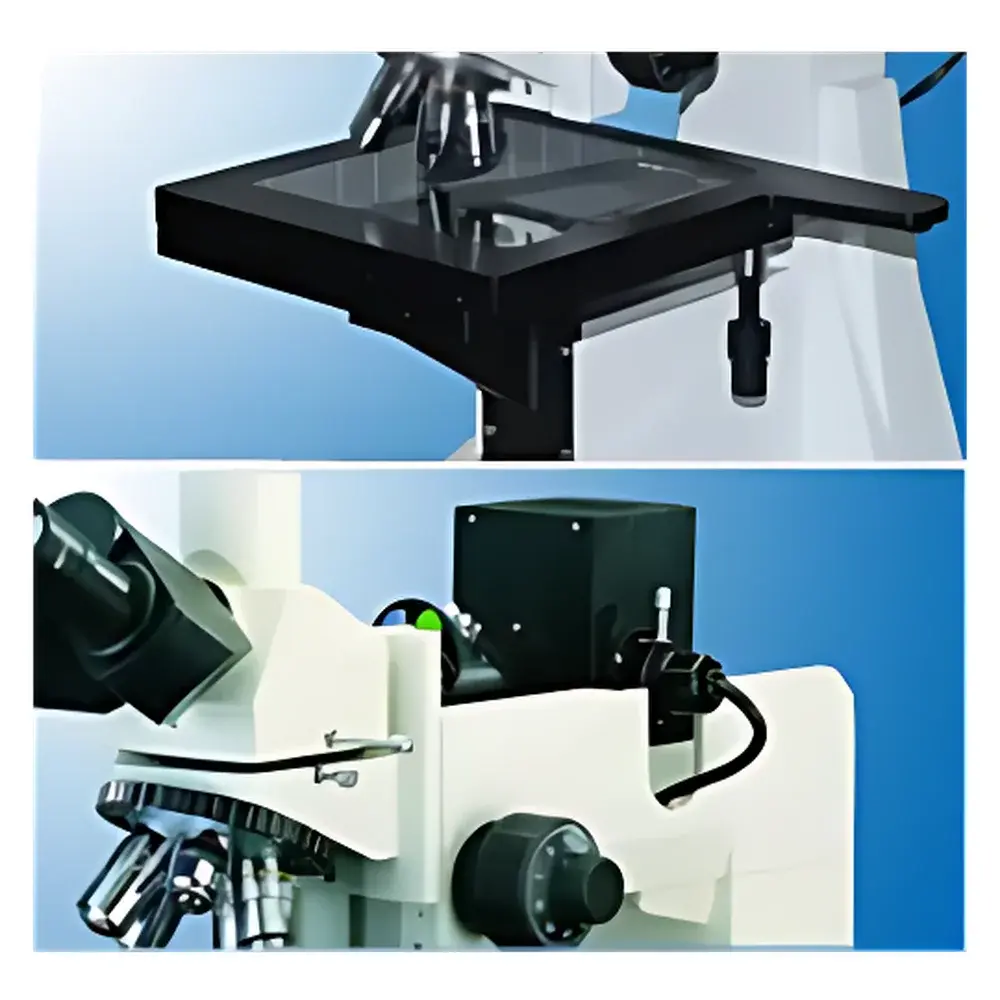 YANRUN MMAS-12 Upright Metallurgical Microscope with Integrated Image Analysis System