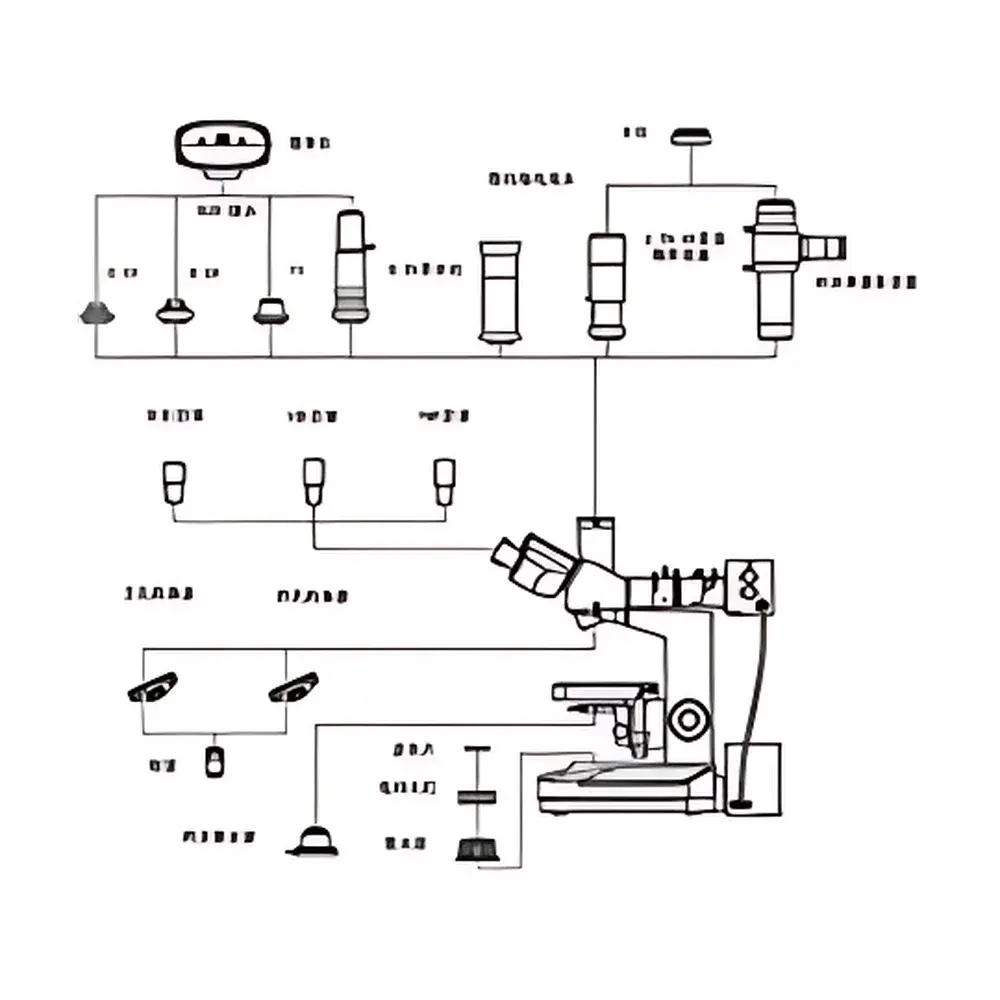 YANRUN MMAS-12 Upright Metallurgical Microscope with Integrated Image Analysis System