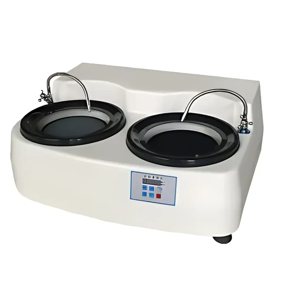 YANRUN MPD-2W Dual-Station Metallographic Grinding and Polishing Machine
