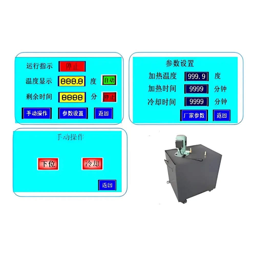 YANRUN AXQ-50 Intelligent Fully Automatic Hot Mounting Press