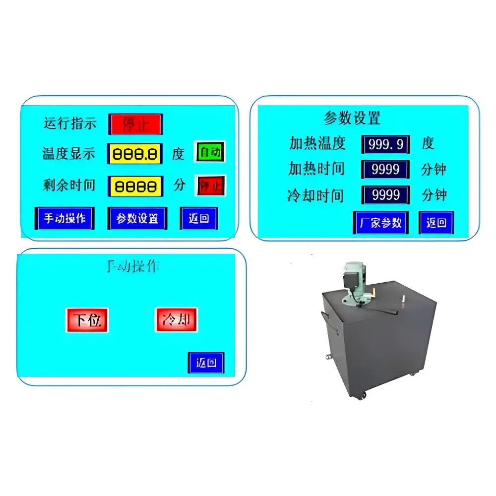 YANRUN AXQ-100 Intelligent Fully Automatic Hot Mounting Press