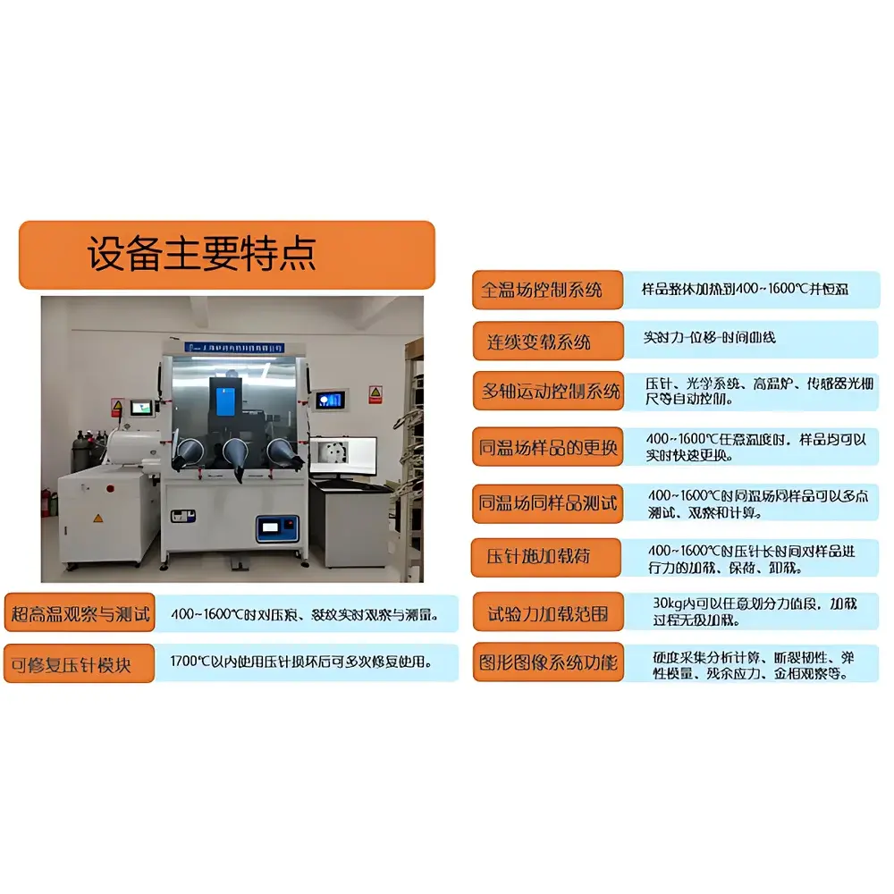 YANRUN HMAS-H1700 High-Temperature Scratch & Indentation Testing System