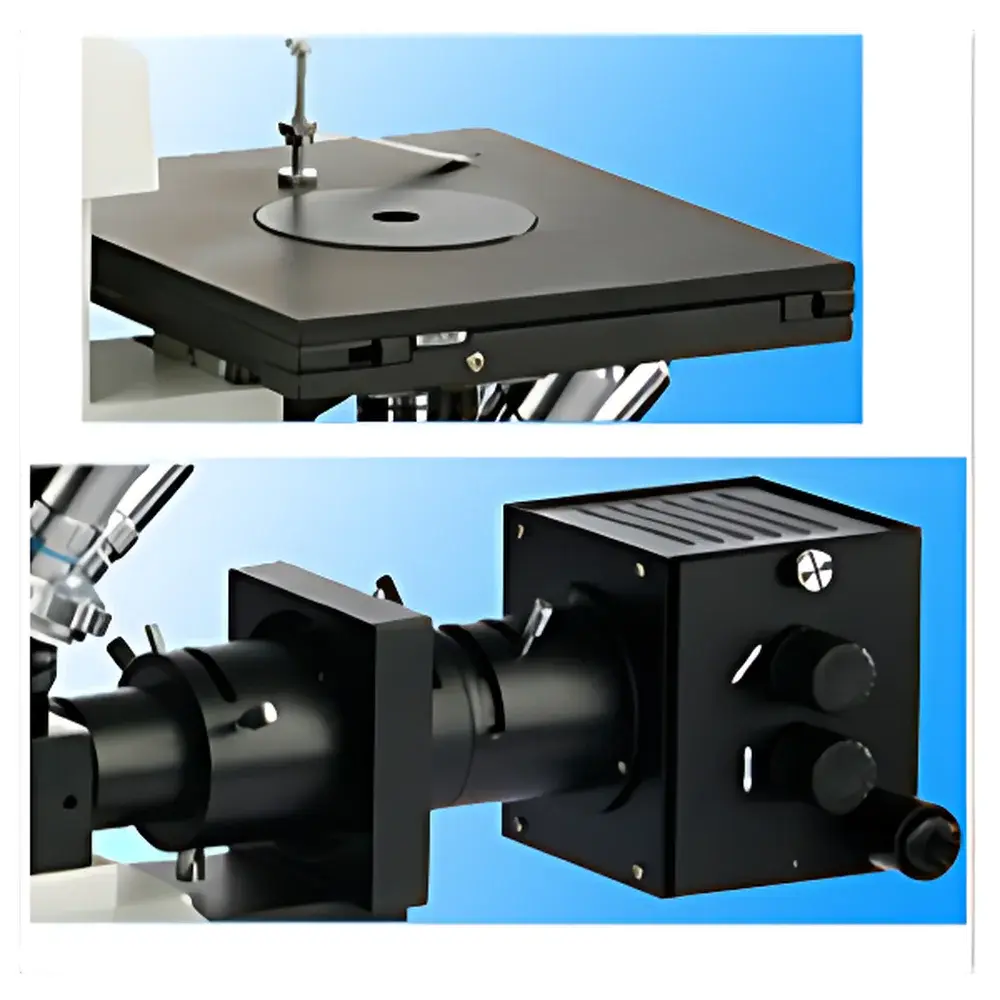 YANRUN MMAS-4 Inverted Metallurgical Microscope with Integrated Image Analysis System