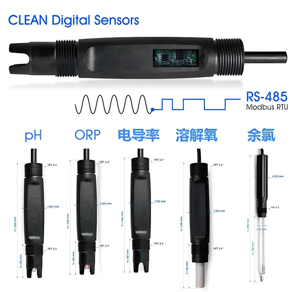 CLEAN CS4751D RS-485 Digital Dissolved Oxygen Sensor Electrode