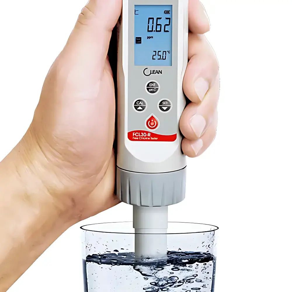 CLEAN FCL30-R Portable Residual Chlorine Analyzer