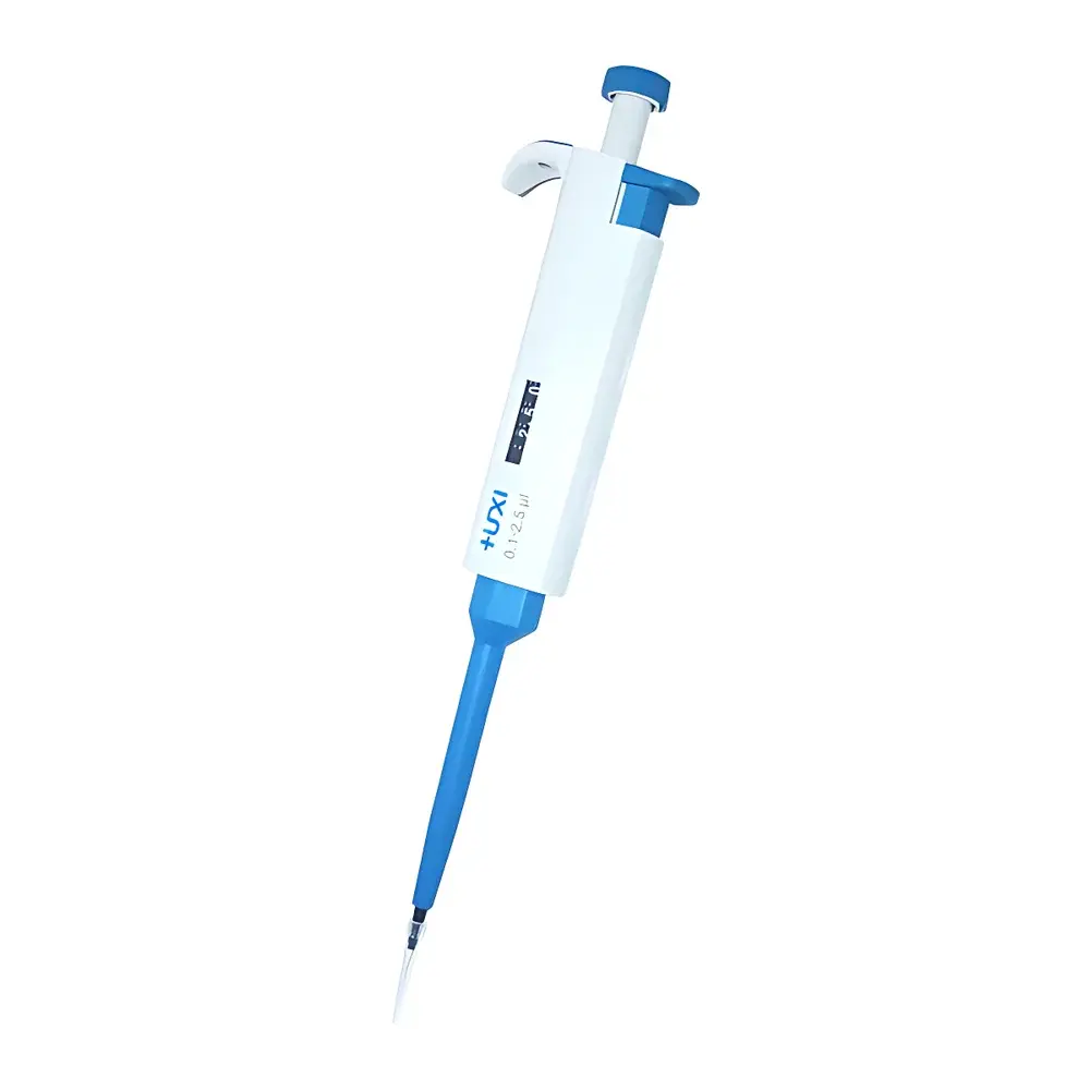 HUXI Semi-Disposable Sterilizable Pipette, 0.1–2.5 µL
