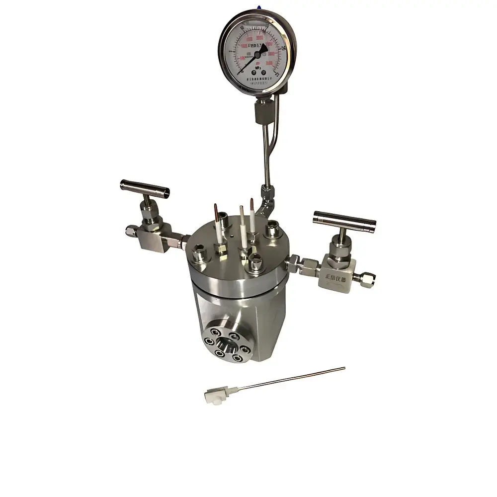Zhengxin WEP-50ML Split-View Electrochemical Reactor with Dual-Port Quartz Sight Glass