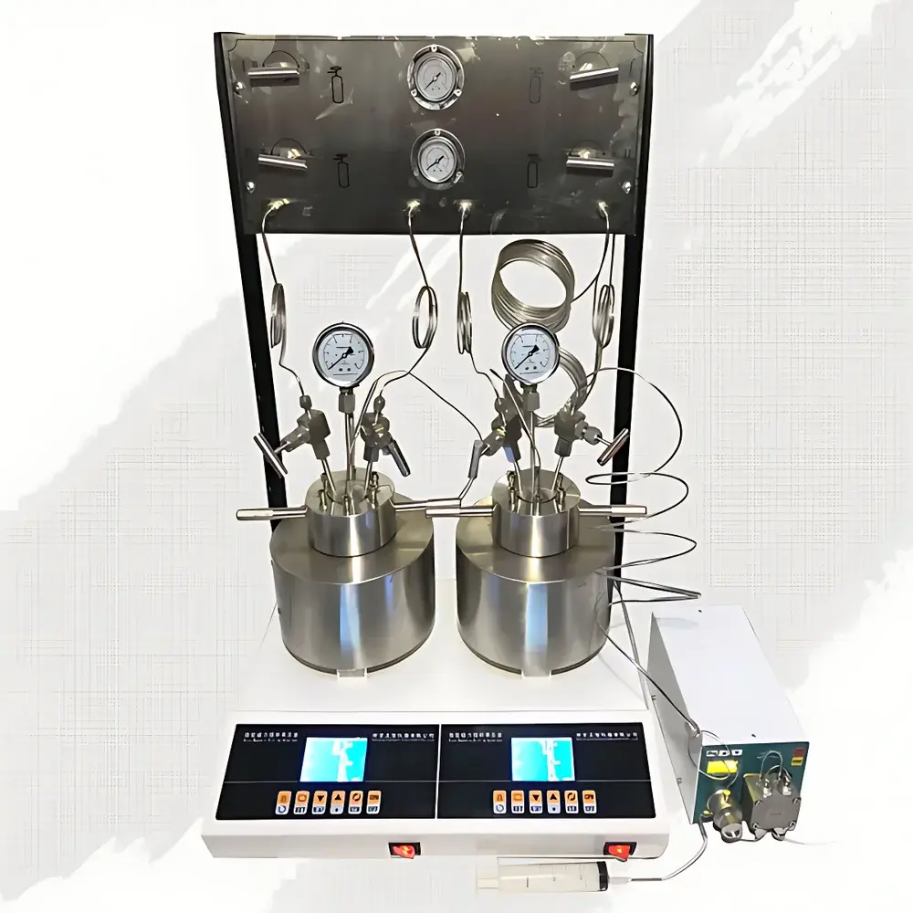 ZxYiqi K-PSA-2-100ML Parallel Stirred Mini Stainless Steel High-Pressure Reactor