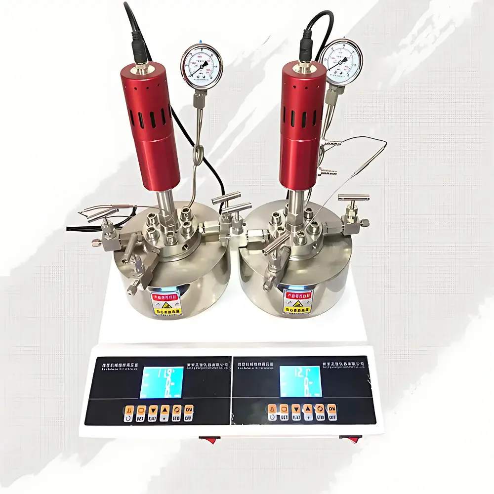 ZxYiqi K-PSA-2-100ML Parallel Stirred Mini Stainless Steel High-Pressure Reactor