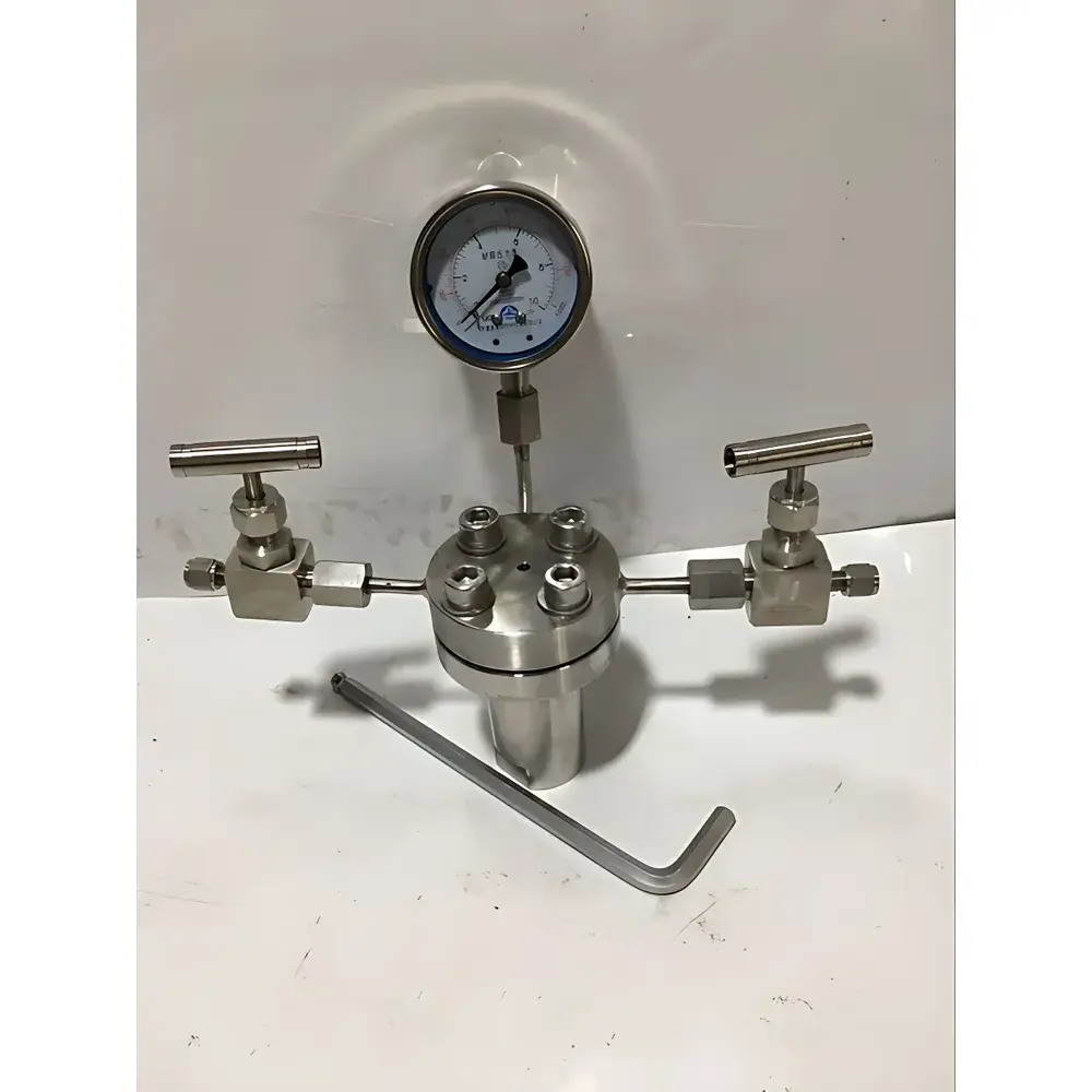 Zhengxin PFM-Series High-Pressure Hydrothermal Reactor with Precision Inlet/Exhaust Needle Valves and Integrated Pressure Gauge