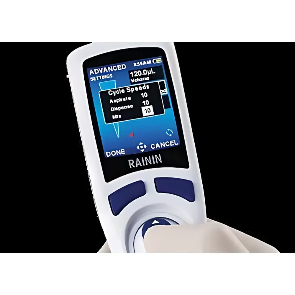 Rainin E4 XLS+ Electronic Single-Channel Pipette (Cylindrical Design)