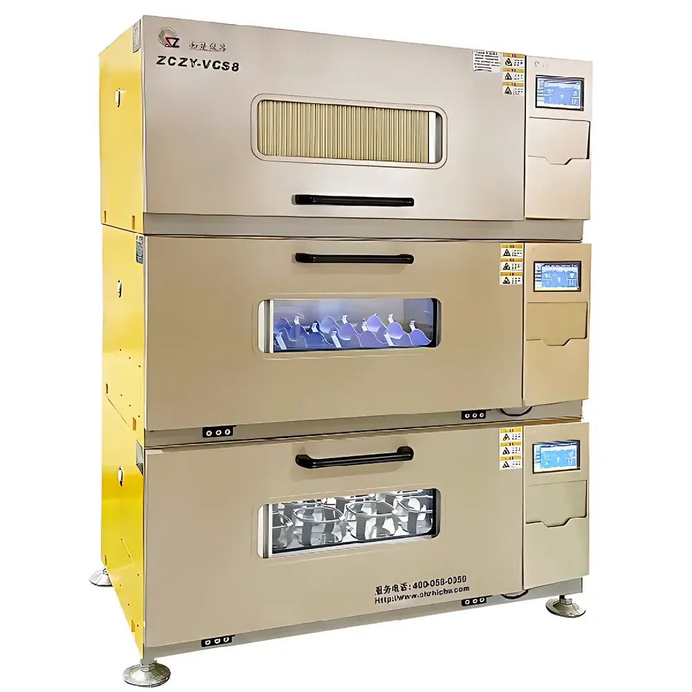 ZhiChu ZCZY-VCS8 Triple-Layer CO₂-Regulated Orbital Shaking Incubator