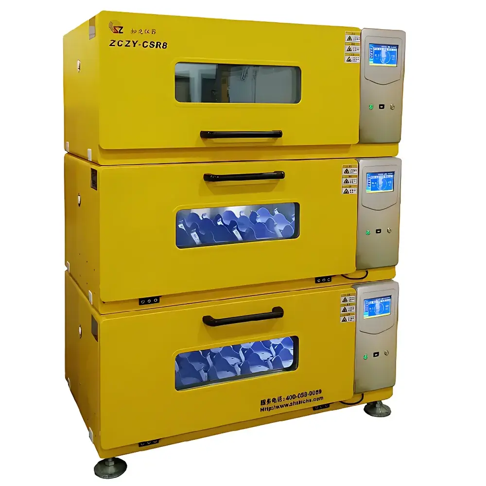 Zhilchu ZCZY-CSR8 Modular CO₂ Orbital Shaker Incubator with Rounded Corners