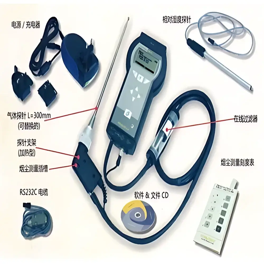 GA-12plus Handheld Flue Gas Analyzer by Testo (Austrian Origin)