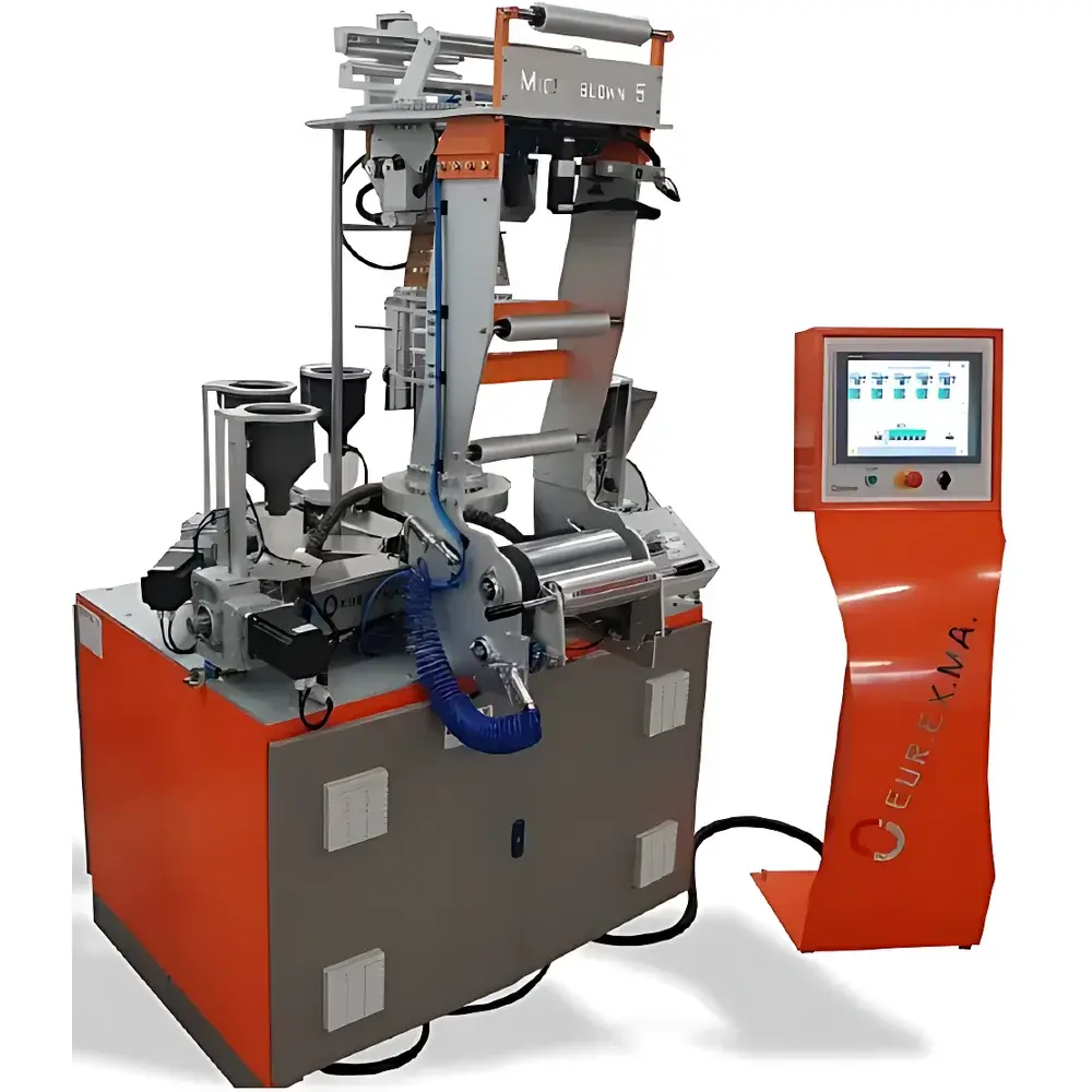 Multilayer Blown Film Extrusion Line – EUROTECH Multilayer Blown Film Machine