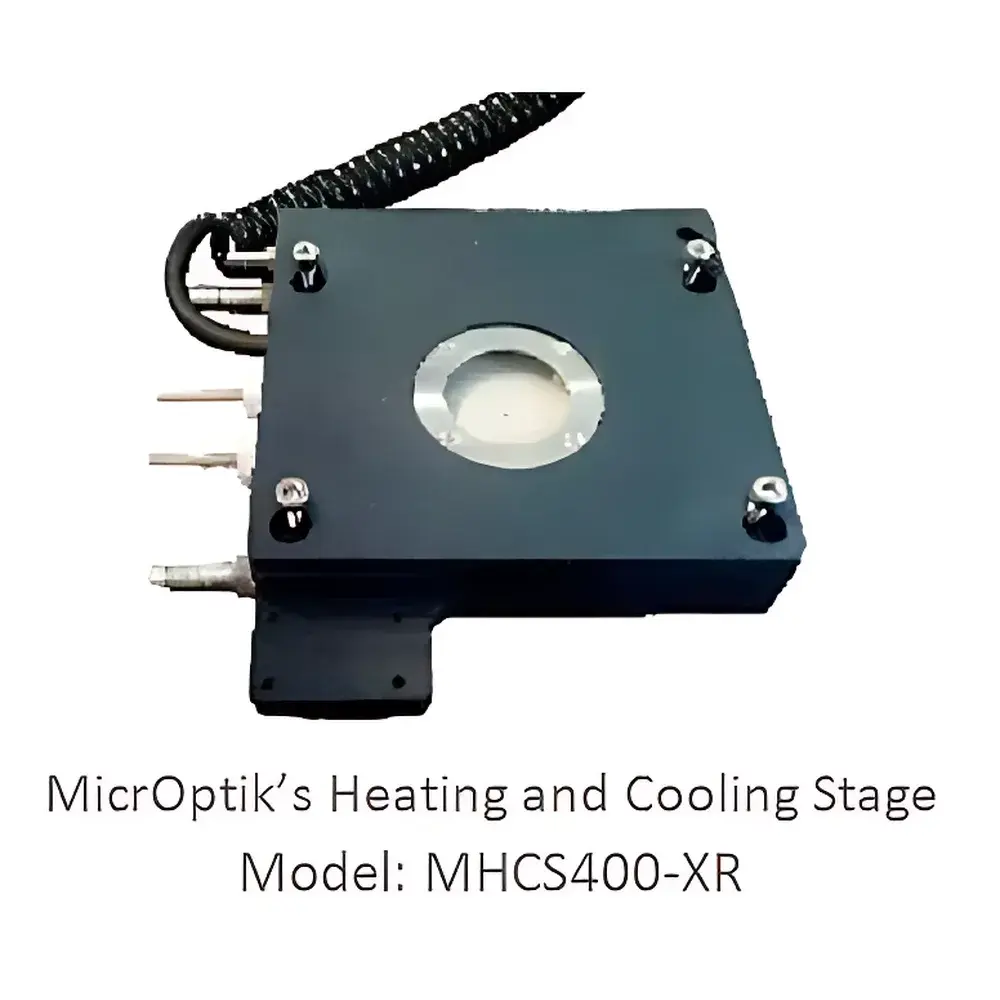MicrOptik MHCS400–XR High- and Low-Temperature Stage for Metallographic Microscopy