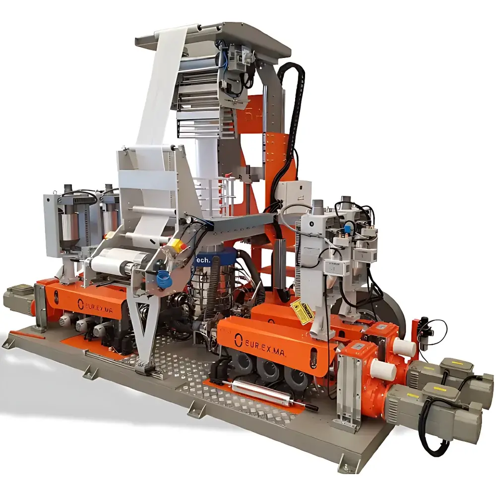 Eurotech K3A/K5A/K7A Multi-Layer Co-Extrusion Blown Film Extrusion Line