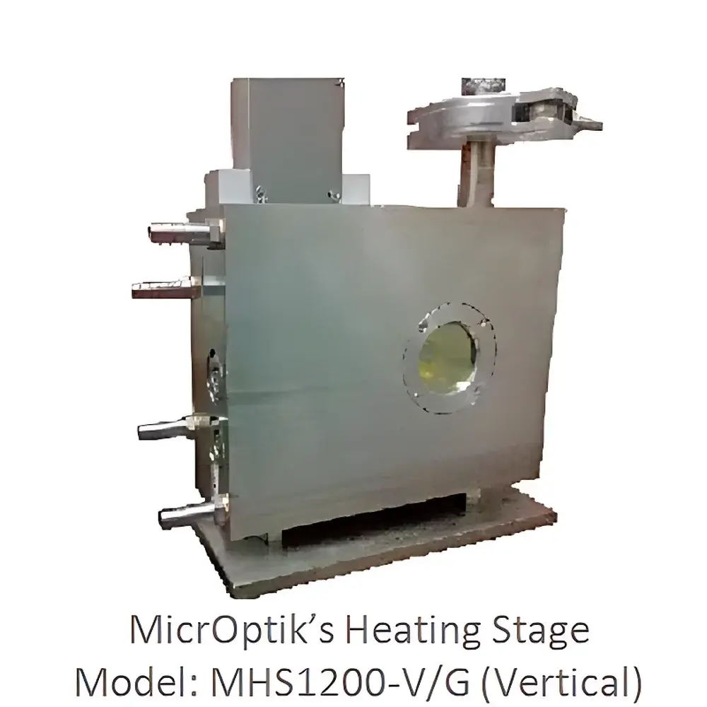 MicrOptik MHS1200-V/G High-Temperature Vacuum/Gas-Tight Optical Microscopy Stage