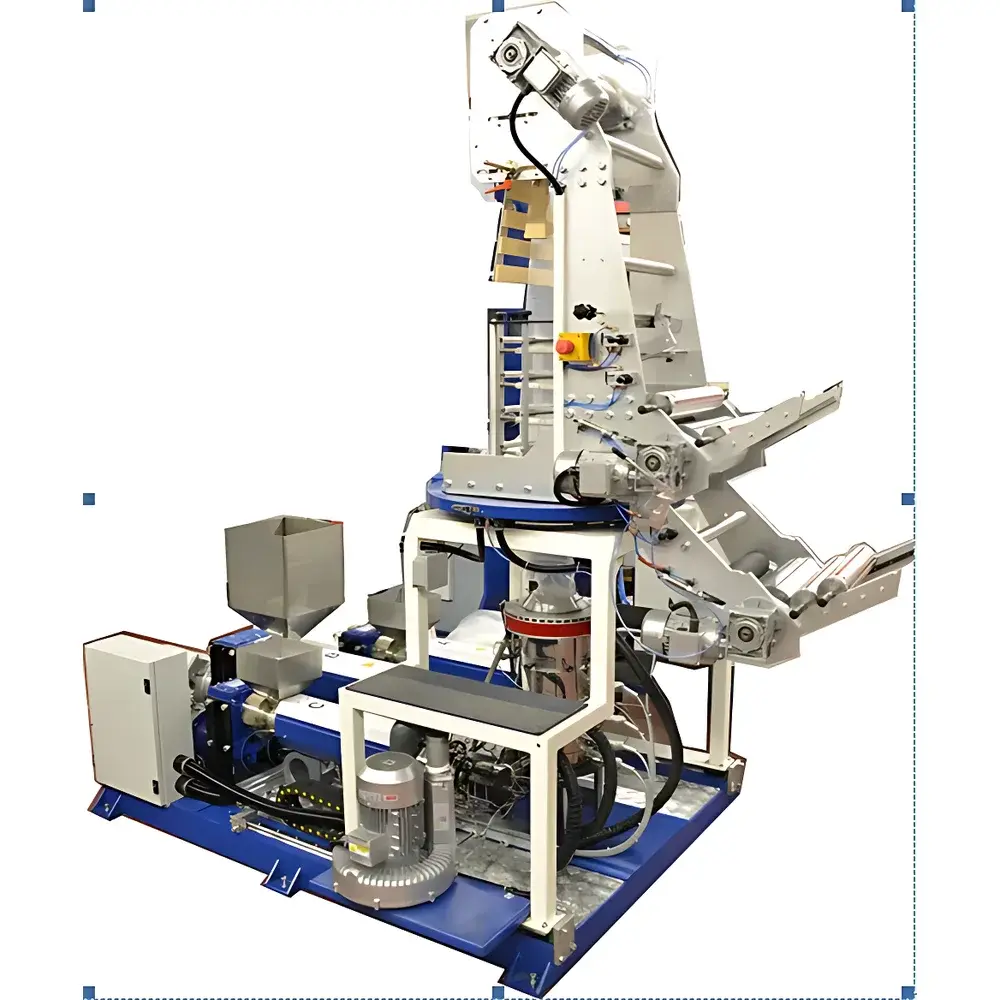 Eurotech B-30 Laboratory Multi-Layer Co-Extrusion Blown Film Extrusion Line