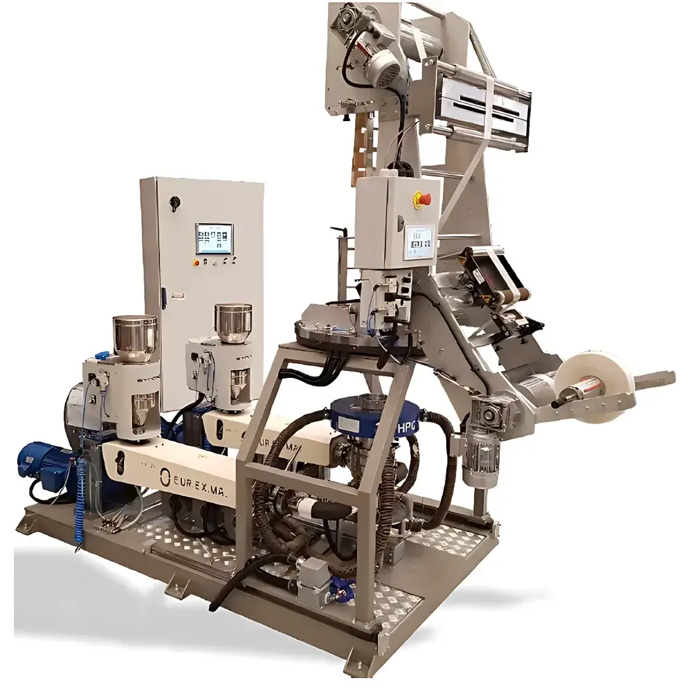 Eurotech K2A Multi-Layer Co-Extrusion Blown Film Line for Medical-Grade Films