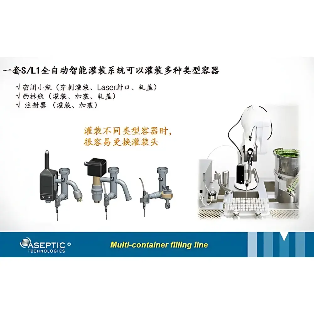 Aseptic Technology Crystal™ L1 Aseptic Filling Machine