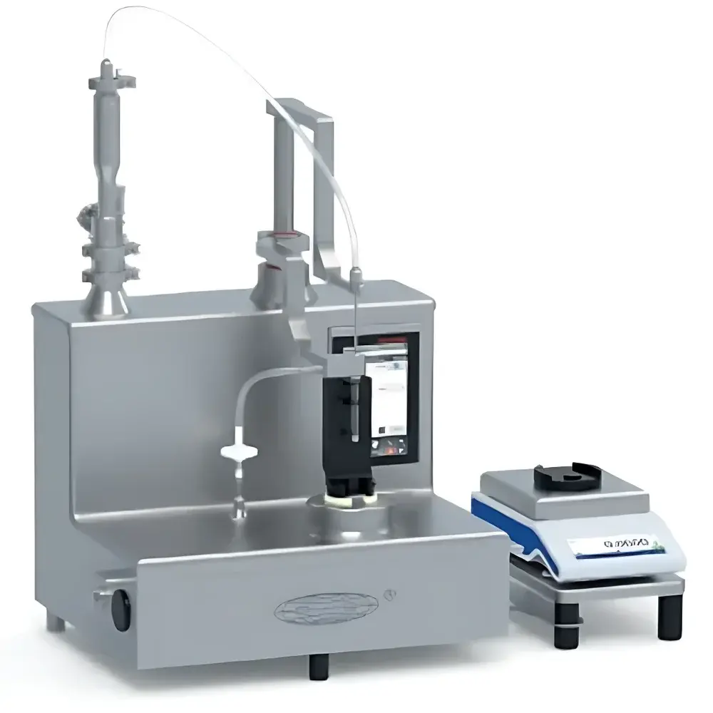 B+S SVP 4600 Semi-Automatic Laboratory Stoppering Machine for Syringes and Cartridges