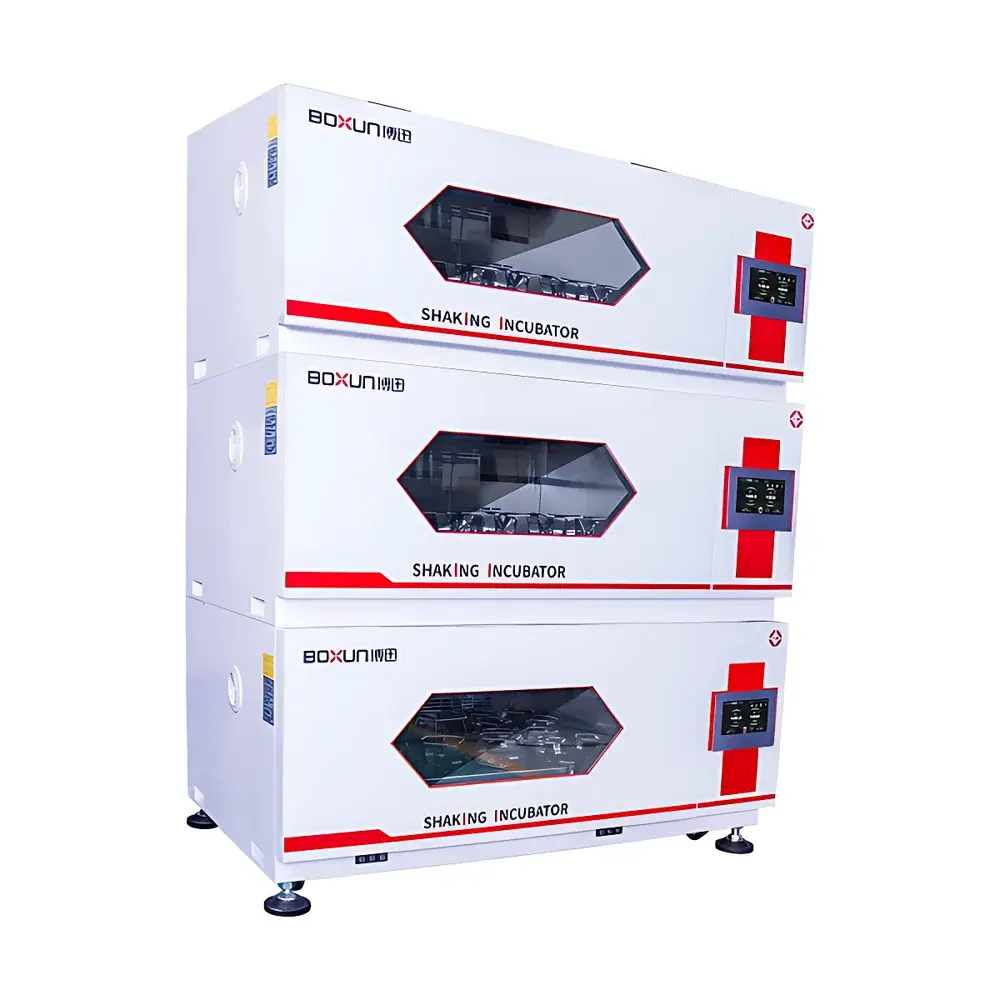 BOXUN BXYC-C Series CO₂-Integrated Stackable Precision Incubator Shaker