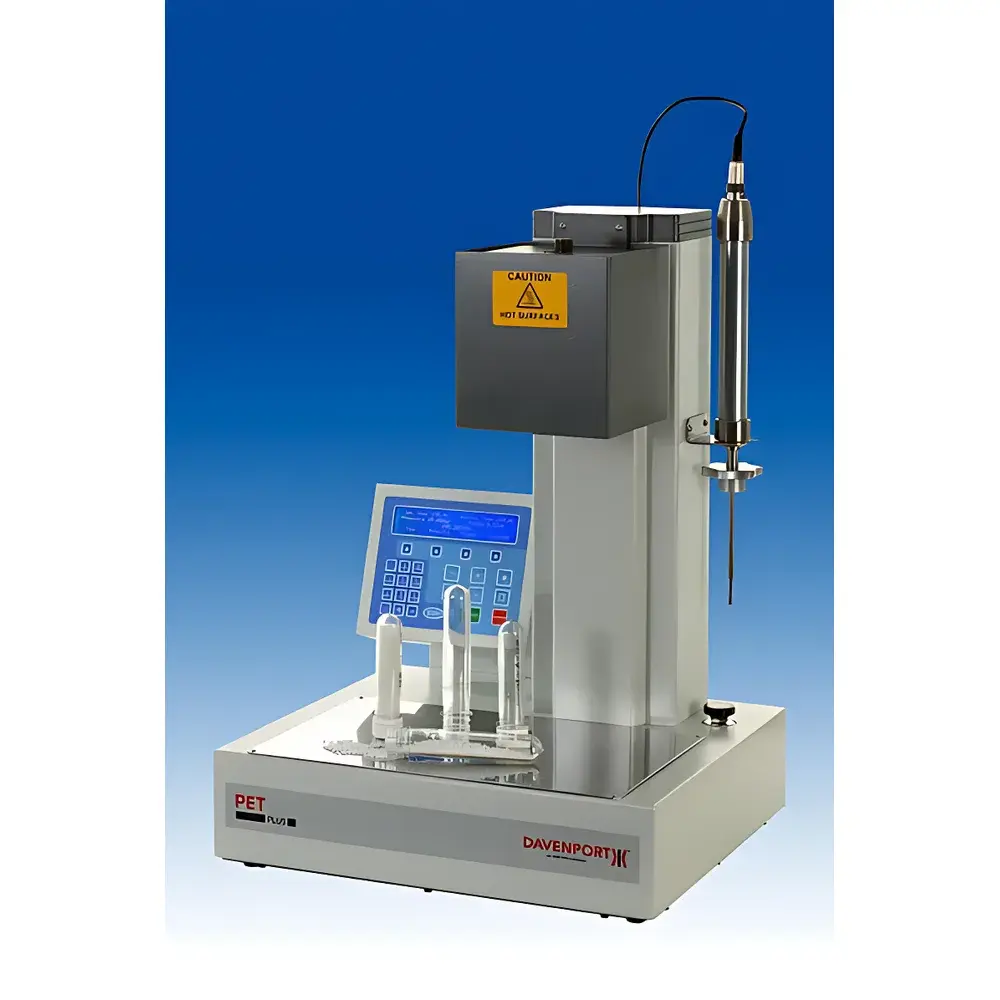 Davenport PETPlus Solvent-Free Intrinsic Viscosity and Melt Viscosity Analyzer