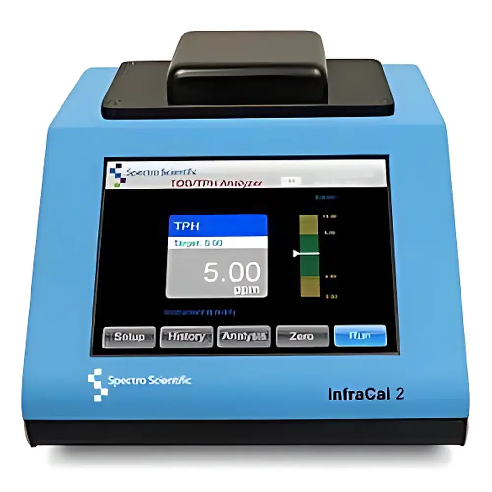 Spectro Scientific InfraCal 2 TRANS-SP Infrared Oil-in-Water and Total Petroleum Hydrocarbons (TPH) Analyzer