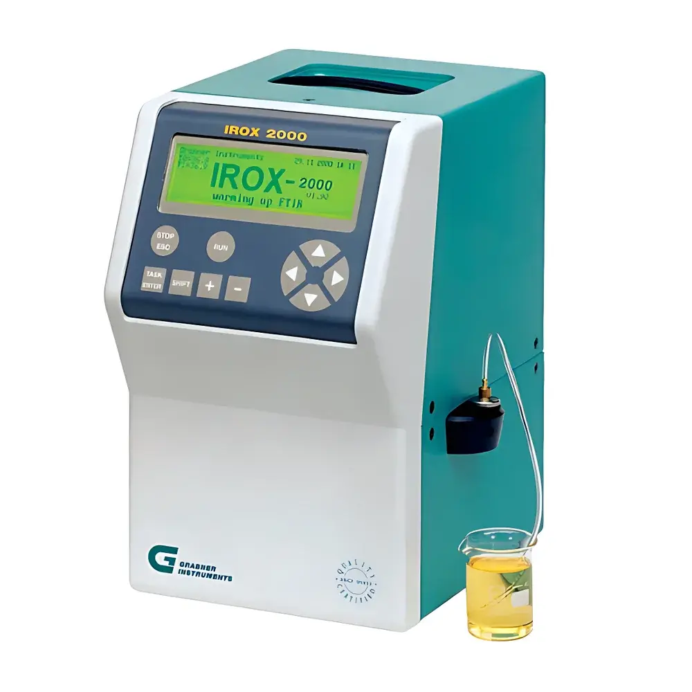 GRABNER IROX 2000 Fourier Transform Infrared (FT-IR) Gasoline Analyzer