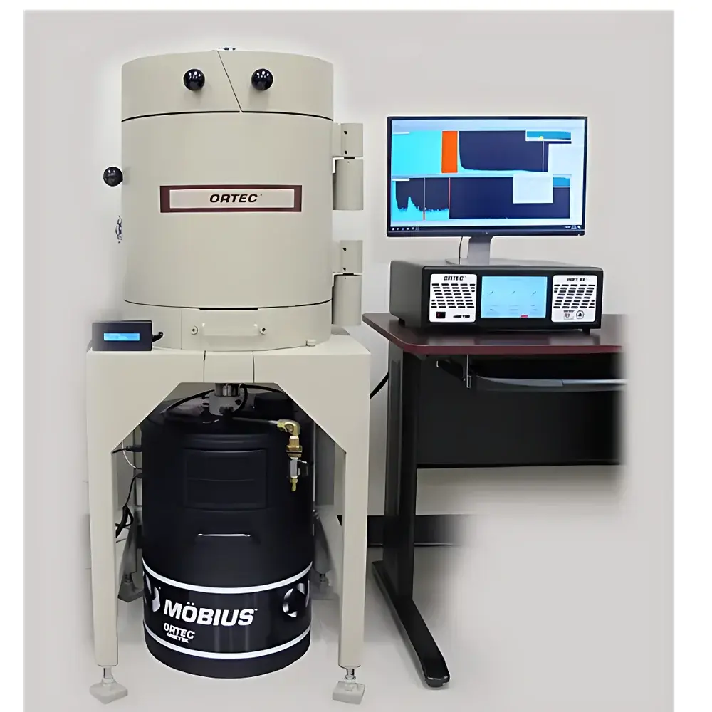ORTEC GEM-S Optimized Planar High-Purity Germanium Radiation Detector