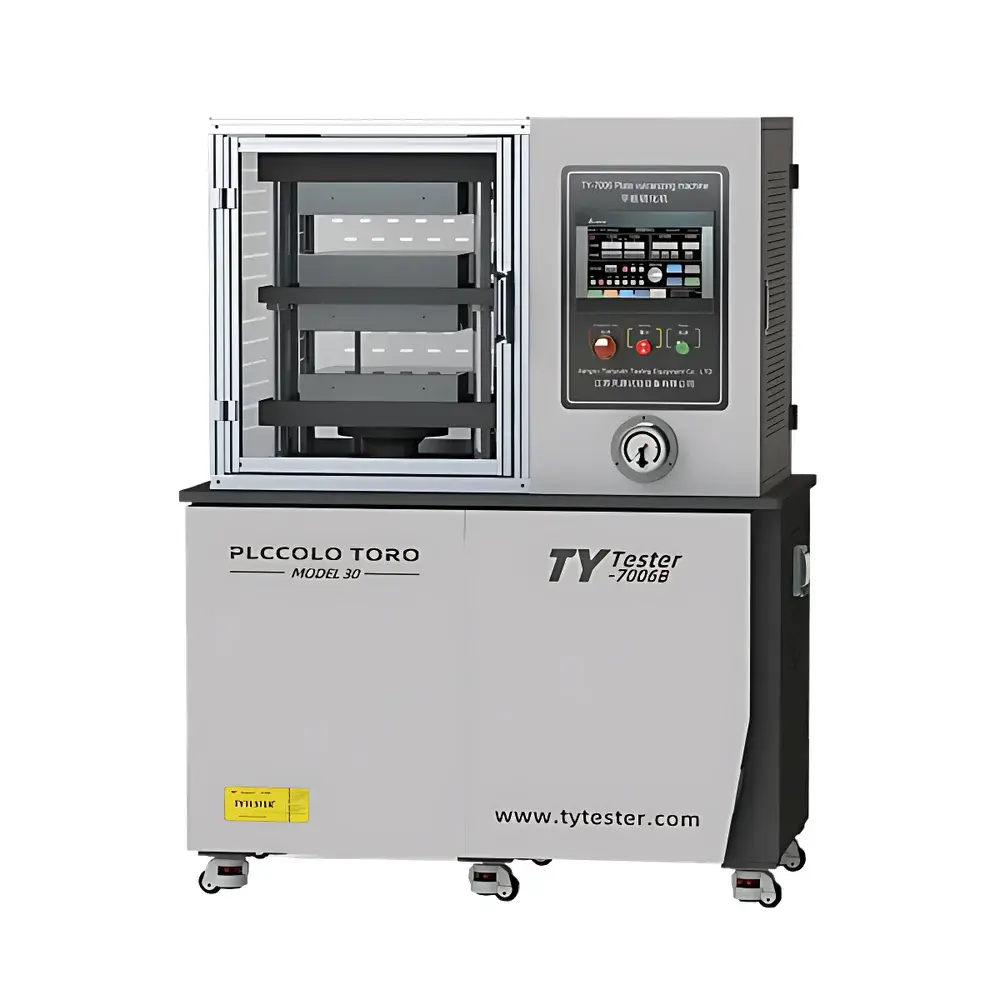TianYuan TY-7006 Automatic Hydraulic Hot Press for Laboratory Sample Preparation