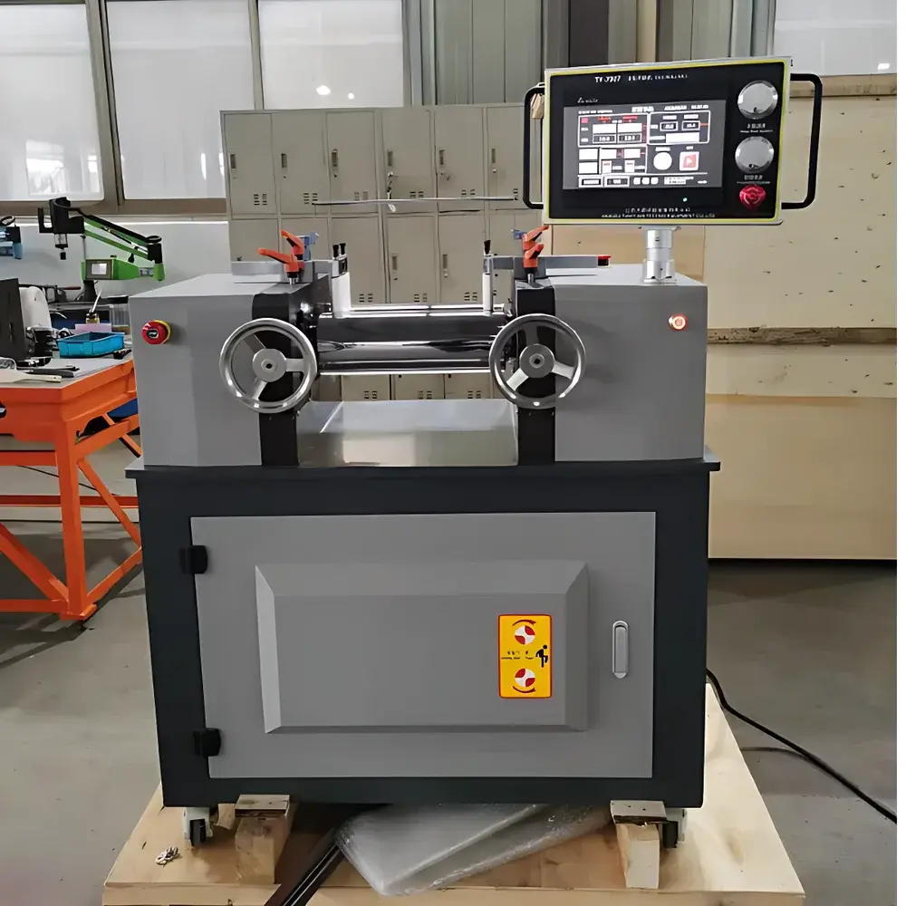TianYuan TY-7007A Open Two-Roll Mill for Rubber & Plastic Compounding