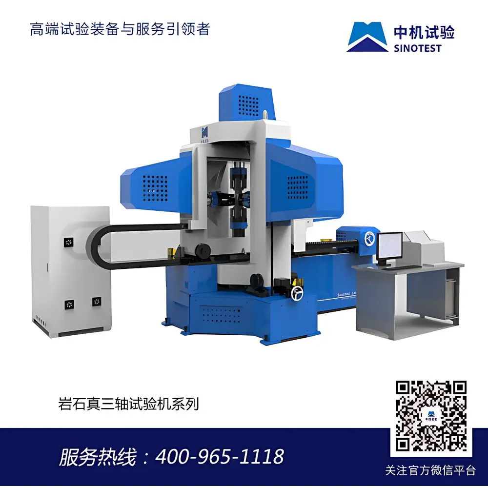 SINOTEST ZSZ Series True Triaxial Testing System