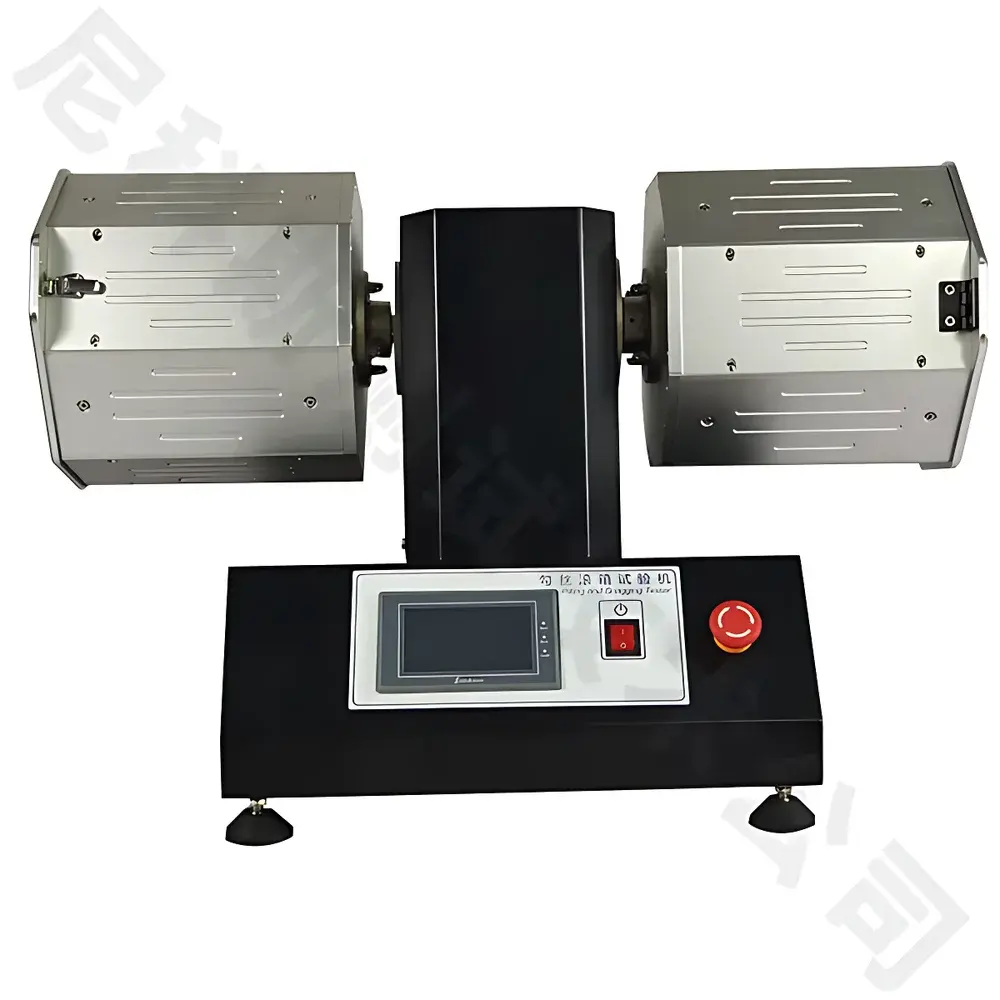 BS 8479 Pilling and Snagging Tester – NYX NY-715E2 Dual-Station Rotating Octagonal Tumbler