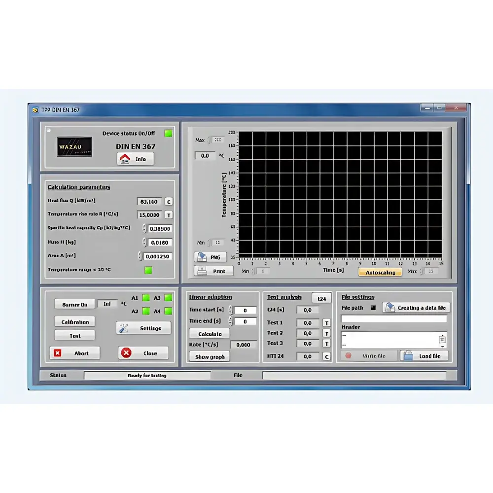 EN 367 Thermal Protective Performance (TPP) Tester