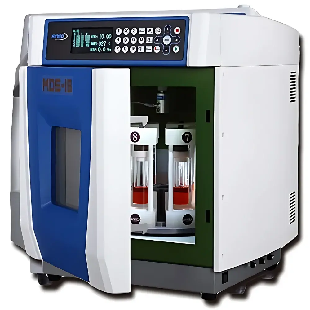 Hanon MDS-15 High-Throughput Sealed Microwave Digestion and Extraction Workstation