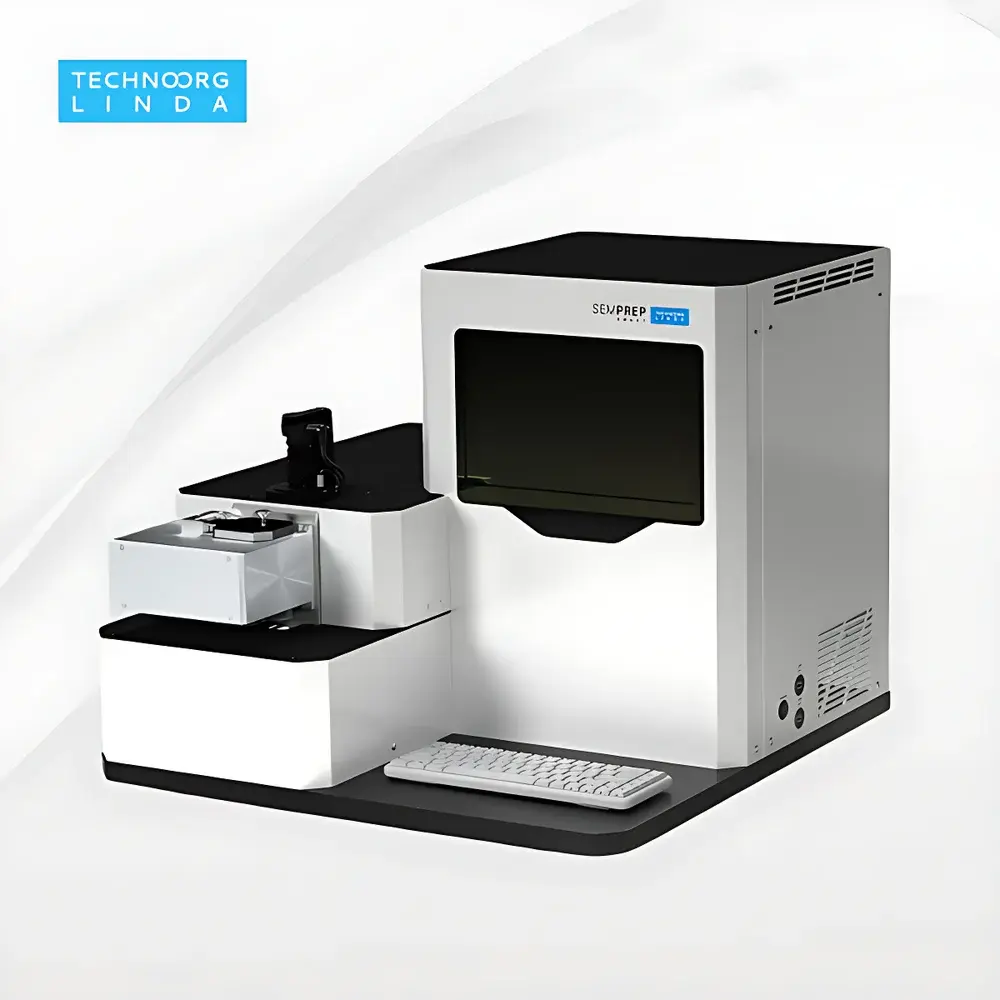 Technoorg Linda SEMPREP-SMART Ion Milling and Polishing System with Vacuum Transfer for Battery Sample Preparation