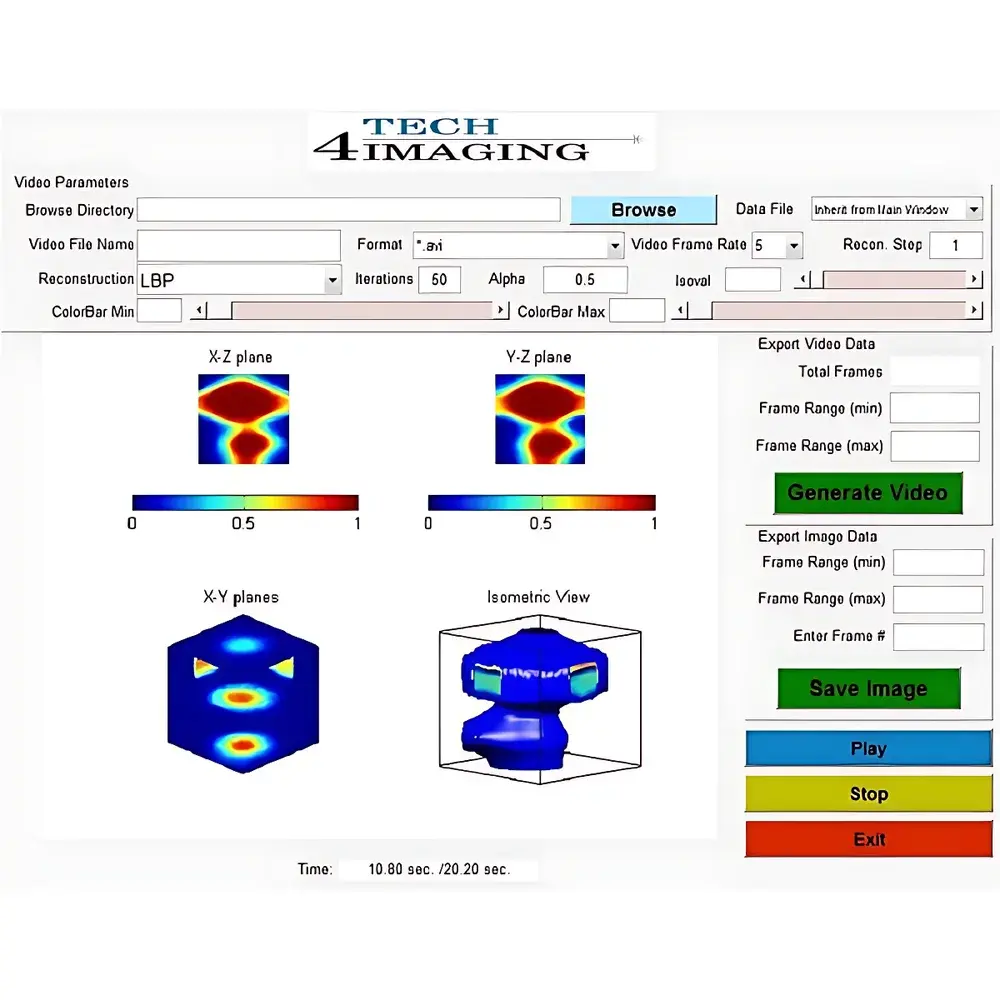 Tech4Imaging 4RD™ Electrostatic Capacitance Tomography (ECT) System