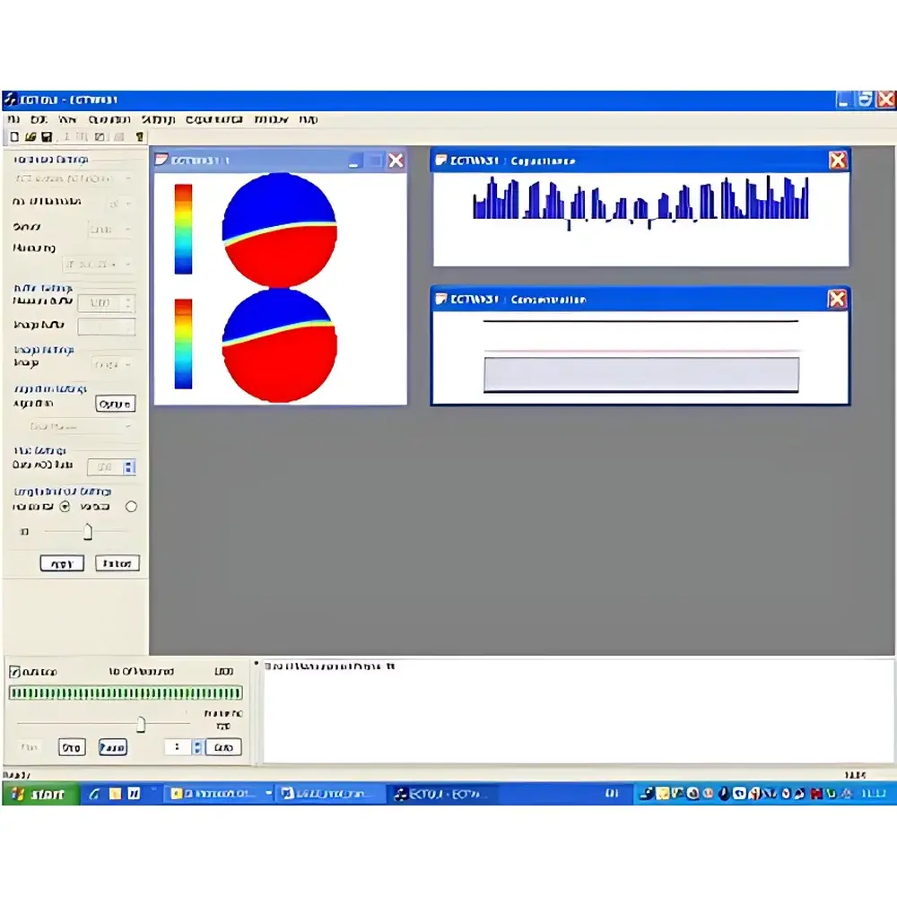 AC-ECT Capacitive Tomography System
